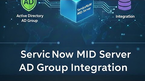 “How to Integrate ServiceNow with Active Directory | Full MID Server + LDAP/AD Group Sync Guide”