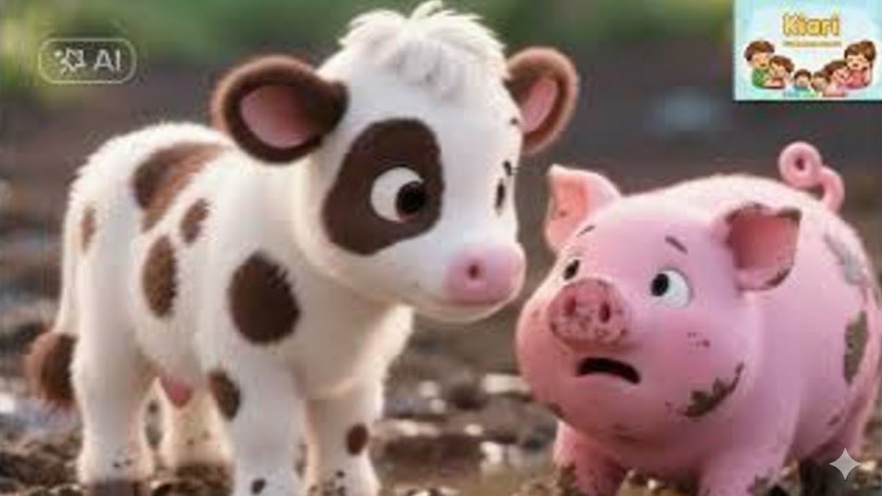 Sapi Kecil Yang Suka Membantu