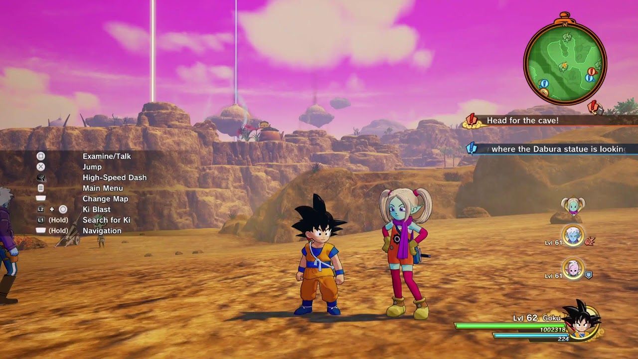 MECTRO AND FRIENDS GO TO THE DEMON REALM DRAGON BALL KAKAROT