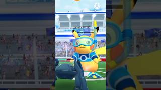 When I got ✨Shiny Snorkel Pikachu #shiny #pikachu