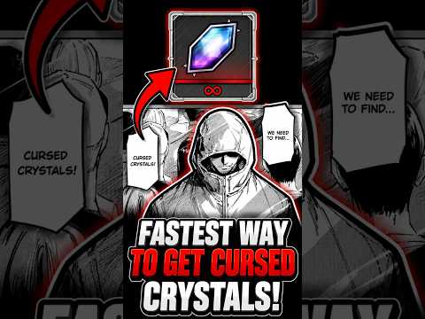 FASTEST Way to Get Cursed Crystals in Jujutsu Zero!