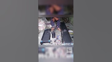 pick and place robotic arm with a conveyor belt  #shorts#ytshorts#youtubeshorts