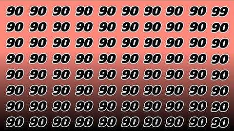 #find 9 in #difference number । find the odd number।