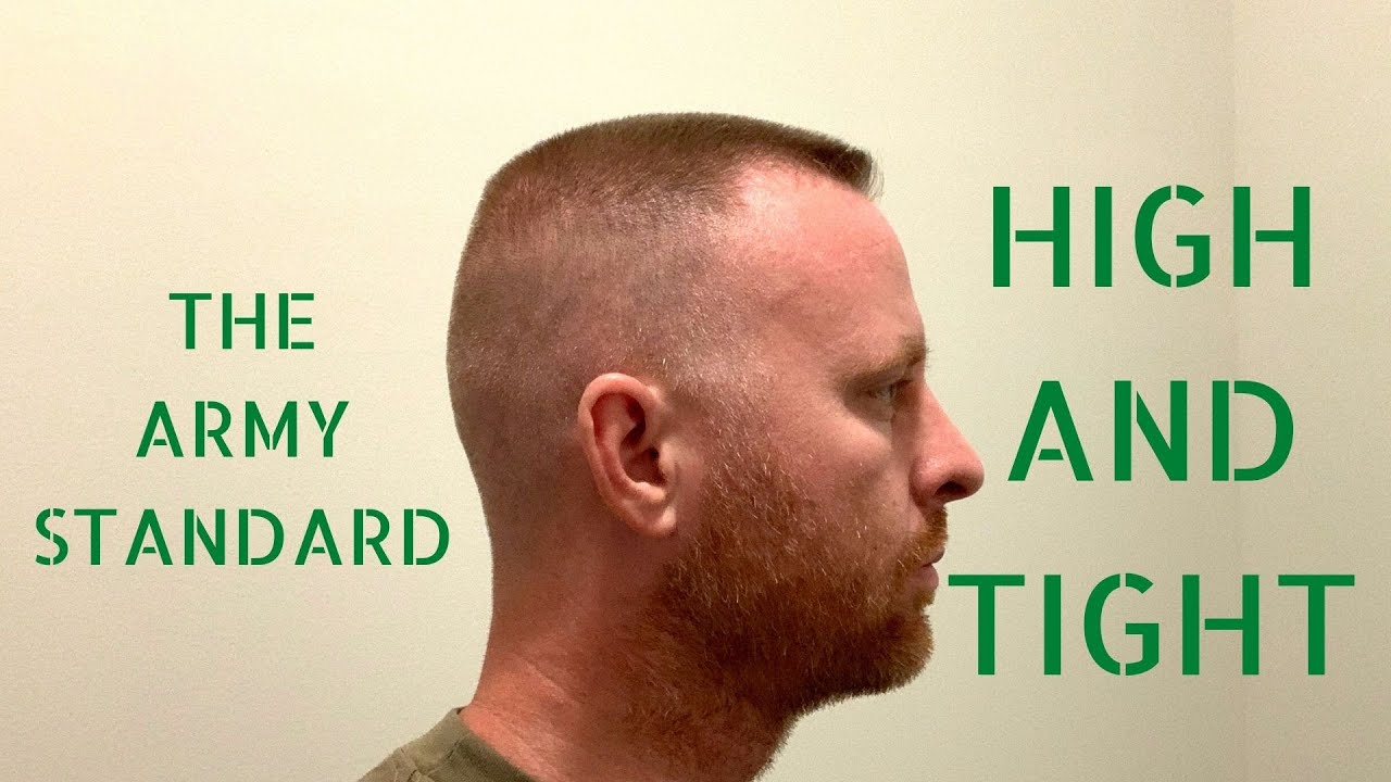 Army Haircut - The High and Tight!! How I cut my hair. - thptnganamst.edu.vn