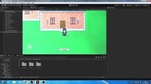 Sistema de interação com objetos e troca de cena - Unity