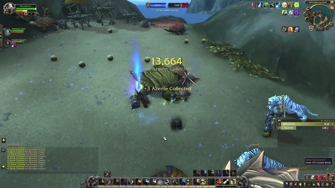 WoW - "Whispering Reef" achievement, Battle for Azeroth ...with the Rogue