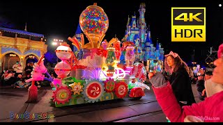 Mickey’s Once Upon a Christmastime Parade 2023 - COMPLETE SHOW in 4K HDR