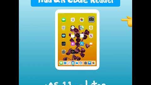 iPad QR Code Reader - Using the Camera