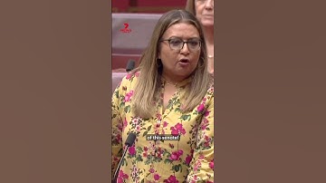 Pauline Hanson wears a burqa in the senate