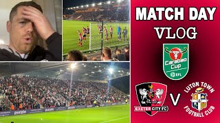 SHOCK EXIT | Exeter City vs Luton Town | Carabao Cup