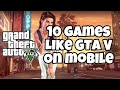 10 GAMES LIKE GTA V ON MOBILE ANDROID AND IOS 2022