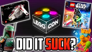 Did LEGO Con SUCK ? Lies, Bad Marketing & No UCS Gunship or Skywalker Saga | How to Improve in 2022