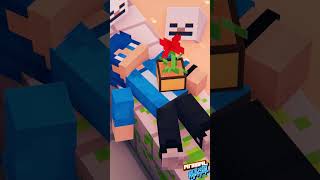 Minecraft BUT Herobrine defends the END #Minecraft #Shorts