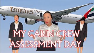 Emirates Cabin Crew Assessment Day + CV tips