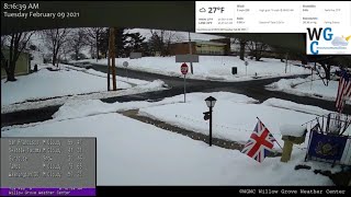 ❄ NO SNOW CAM Willow Grove Weather Center in Pennsylvania LIVE 🇺🇸