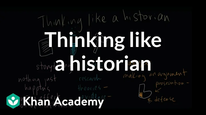 Thinking like a historian | The historian's toolkit | US History | Khan Academy - DayDayNews