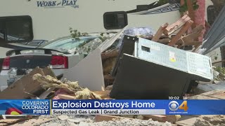 House Explosion Sends Wood, Glass Insulation Flying