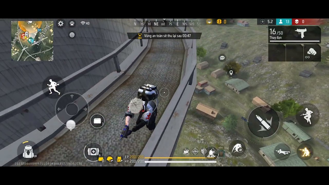 Free fire đấu rank xếp hạng p241 (s49)