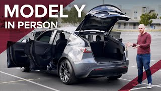 The Tesla Model Y - Full In Person Walkthrough