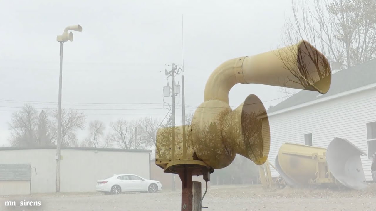 ACA Allertor 125 Siren Test - Full Alert - Felton, Minnesota