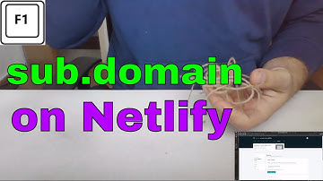 Netlify Subdomain Creation - The versions are incompatible but we push through all the way