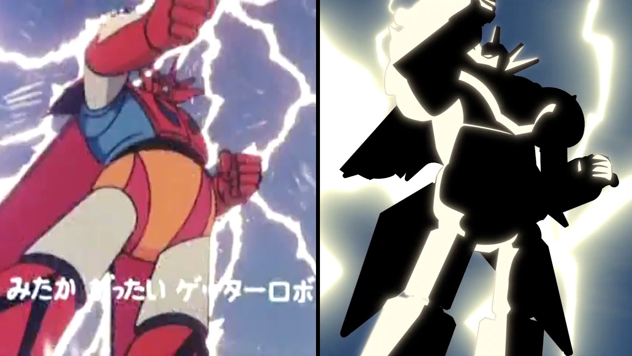 Getter Robo G OP 1975 VS 2026 Comparison [MODEROID Mini Combined 