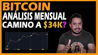 😱BITCOIN con PINTA de BUSCAR los $34.000❓