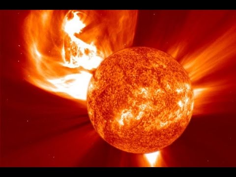 Double Coronal Mass Ejections (CME's) Headed to Earth - Aurora Displays Alert Hqdefault