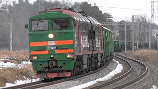 Магистральный тепловоз 2ТЭ116-964 / Diesel locomotive 2TE116-964