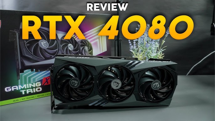 Placa de Vídeo RTX 4080 Gaming X Trio MSI NVIDIA GeForce, 16 GB GDDR6X,  DLSS, Ray Tracing - GeForce RTX 4080 16GB GAMING X TRIO - Placa de Vídeo -  Magazine Luiza