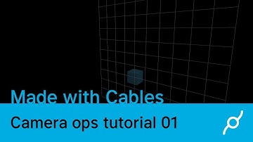 Camera ops tutorial 01