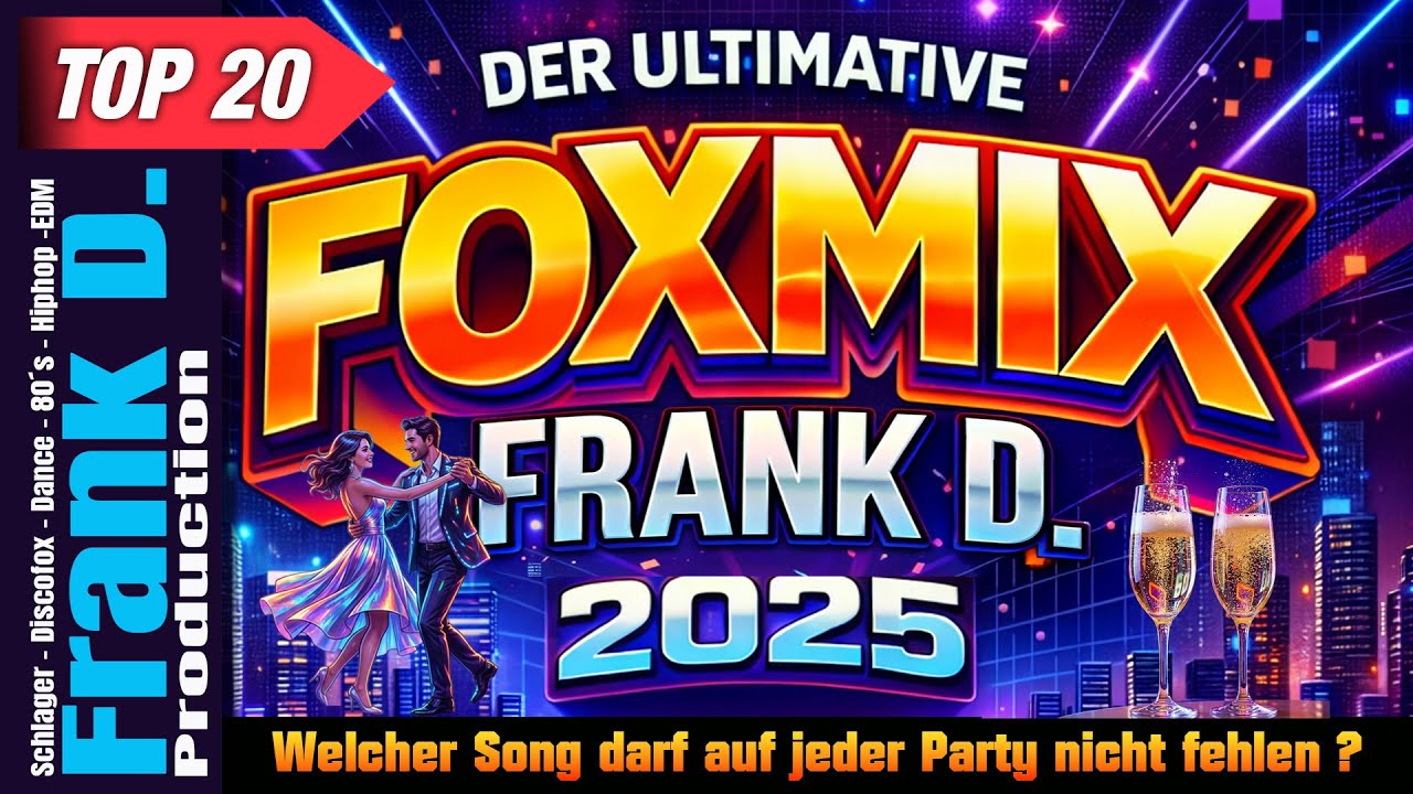 Frank D. | DER ULTIMATIVE FOXMIX 2025 💃 (Album) - 20 Nonstop Tanz-Hits