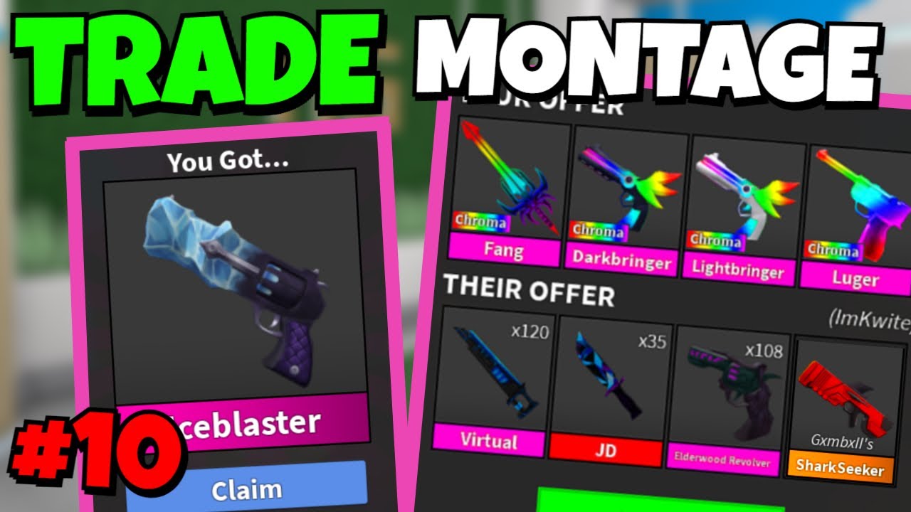 MM2 Trading Montage #99 **INSANE TRADES** 