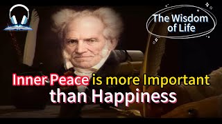 Schopenhauer: Inner peace is more important than happiness "The Wisdom of Life" #AudibleWisdom