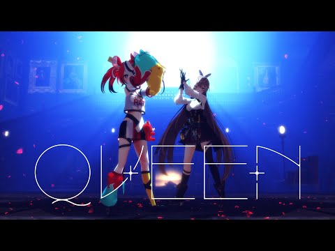 [Hololive MMD](4K) Mumei & Baelz Queen (Eng sub)