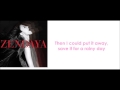 Zendaya - Bottle You Up (lyrics)