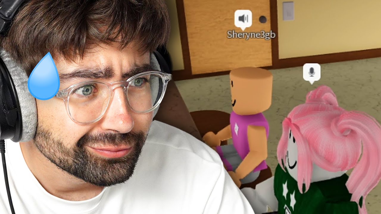 JE DÉCOUVRE LE CHAT VOCAL SUR ROBLOX 😭😭