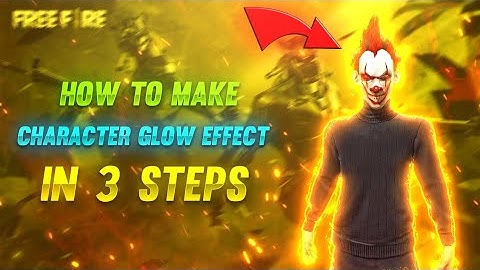 Trending Thumbnail Glow Effect Tutorial || How To Make Character Glow Effect Like GW MANISH || PSCC|