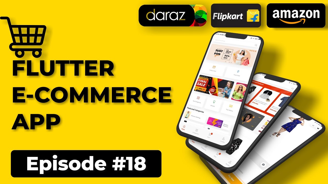 Flutter eCommerce App with Backend | Backend #10 | Flutter eCommerce App with Firebase