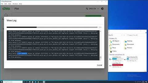 Creating k32 CHIA plot on 240GB SSD drive (workaround)
