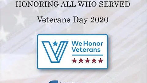 Veterans Day 2020 Tribute