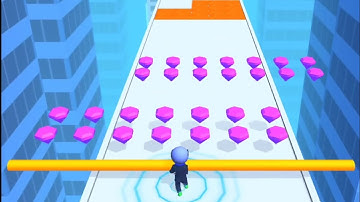 Roof Rails Game - Roof Rails New Update GamePlay Walkthrough (Android, iOS) Games - Part 44