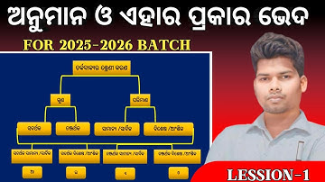 ଅନୁମାନ||Inference in odia||Inference||Kinds of Inference|| logic +2 2nd Year|#inference ||#Our Chse
