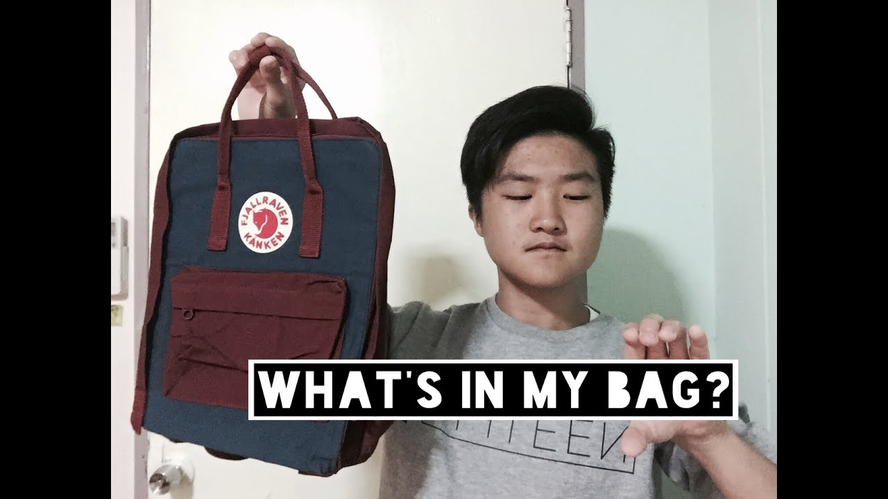 Inside My Bag Kanken Classic Daniel YouTube