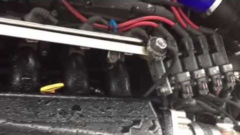 1.8T E85 warm up idle after a couple of minutes with AEM in