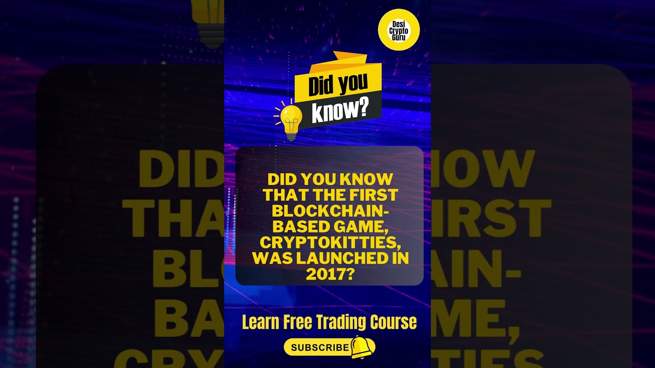 CryptoKitties: The First Blockchain Game- By Desi Crypto Guru - YouTube