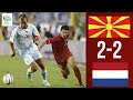 Macedonia 2-2 Netherlands Extended Highlights 09.10.2004 World Cup qualifiers