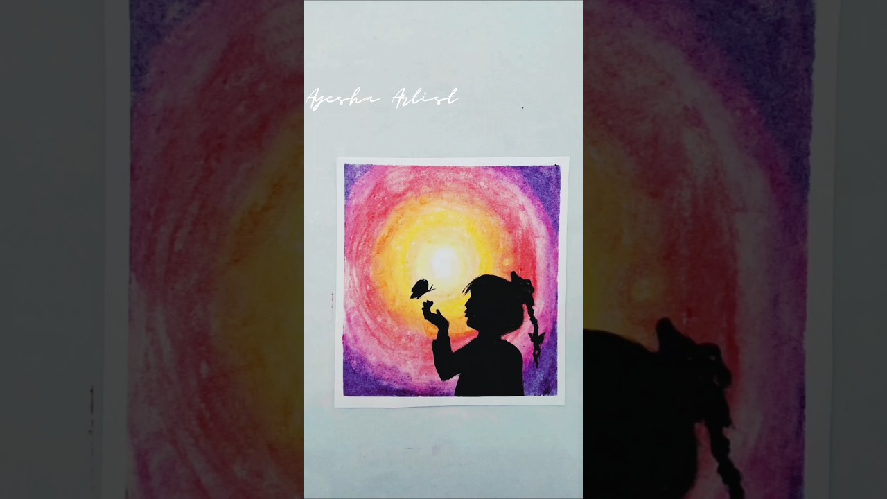 sevan oil pastel  color  drawing  easy 