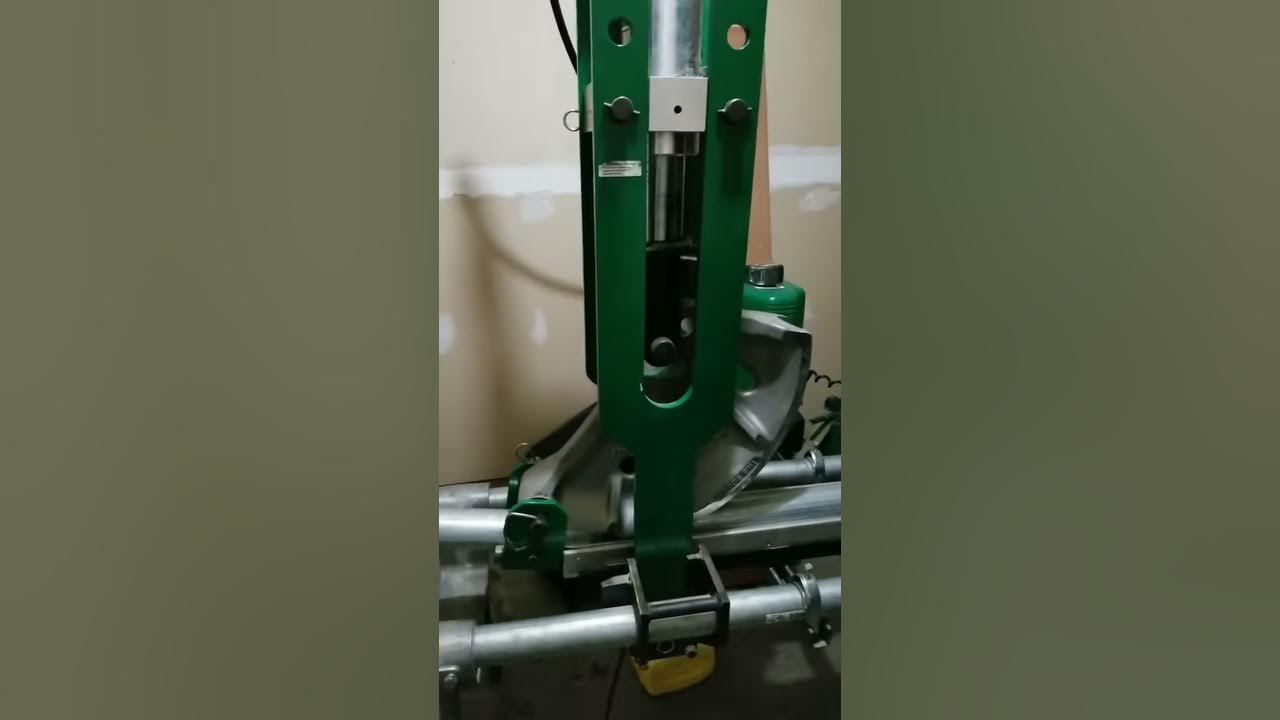GREENLEE 881 bending 2½" EMT YouTube