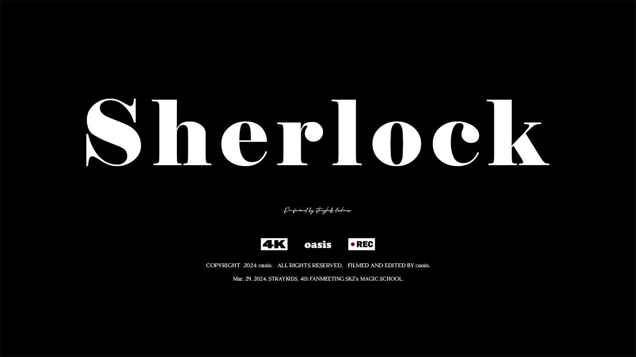 240329 STRAYKIDS 4th FANMEETING SKZ’s MAGIC SCHOOL 